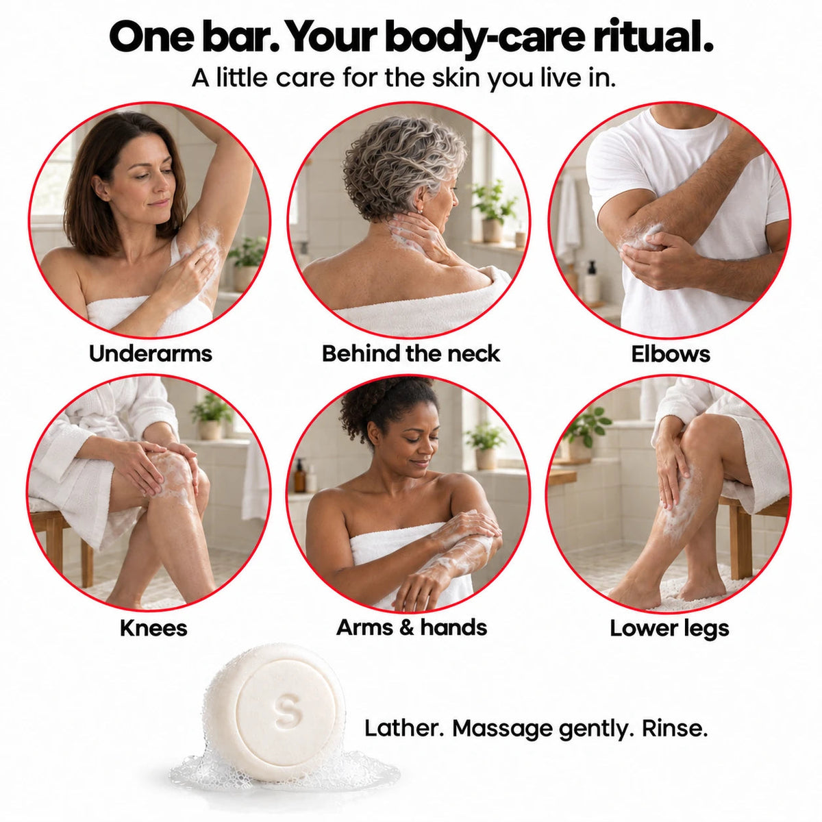 SEYUN body care: six application areas